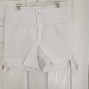 Women's White Shorts